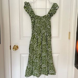 NWOT brand new green sundress